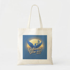 Saffierglans van vriendinnen tote bag