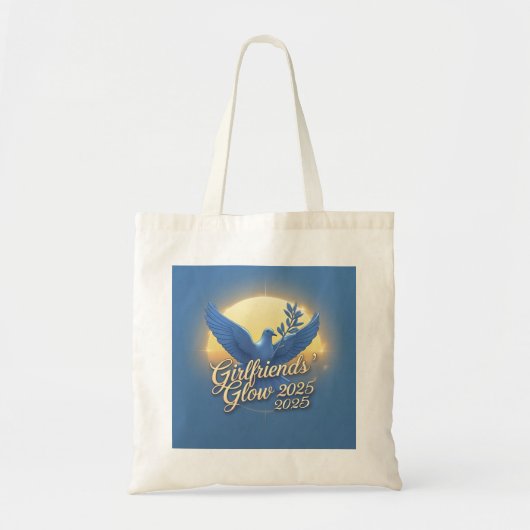 Saffierglans van vriendinnen tote bag (Voorkant)