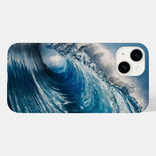 saffiergolf Case-Mate iPhone case (Achterkant (horizontaal))