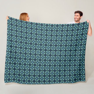 Saffierlantaarn Mozaïek Fleece Deken