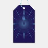 saffierminuut cadeaulabel (Voorkant)