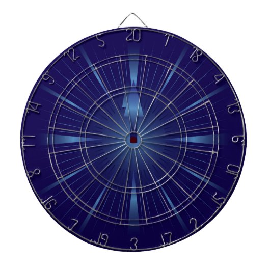 saffierminuut dartbord (Voorkant)