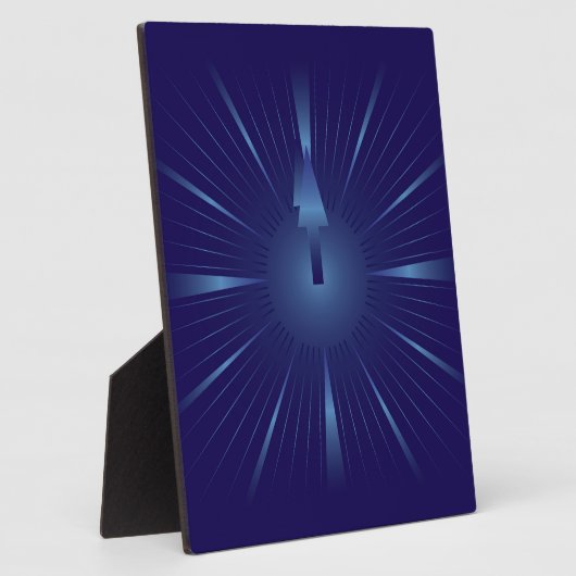 saffierminuut fotoplaat (Zijkant)