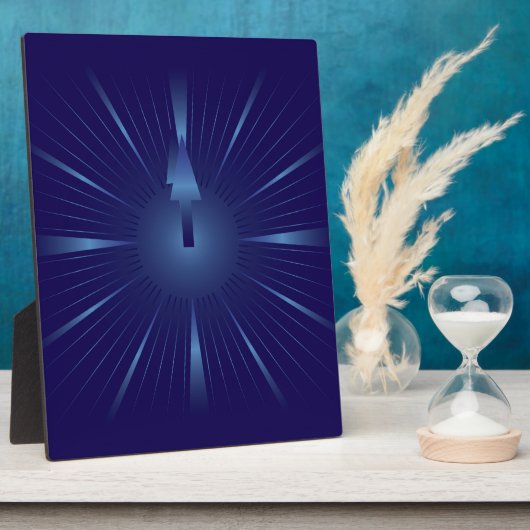 saffierminuut fotoplaat (Zijkant)