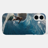 saffierspanning Case-Mate iPhone case (Achterkant (horizontaal))