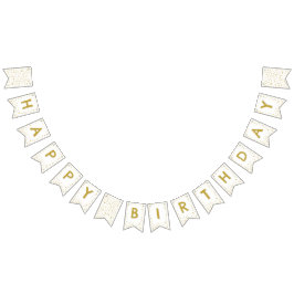 Saffraan Confetti Waterverf Stippen Bunting Flag Vlaggetjes