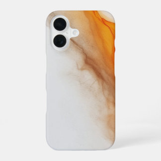 Saffraan Zon Halo iPhone 16 Hoesje
