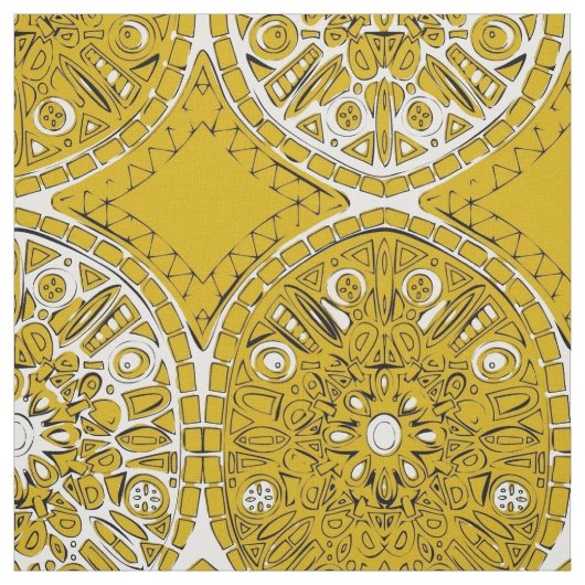 saffreya ochre stof (Swatch)