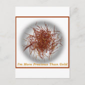 saffrogoud briefkaart (Voorkant)