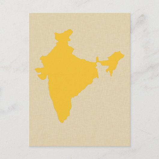 Saffron Blue Spice Moods India Briefkaart (Voorkant)