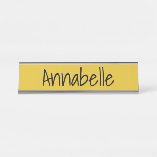 Saffron Bureau Naambordje (Voorkant)