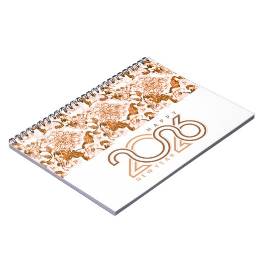 Saffron New Year Notitieboek (Linkerzijde)