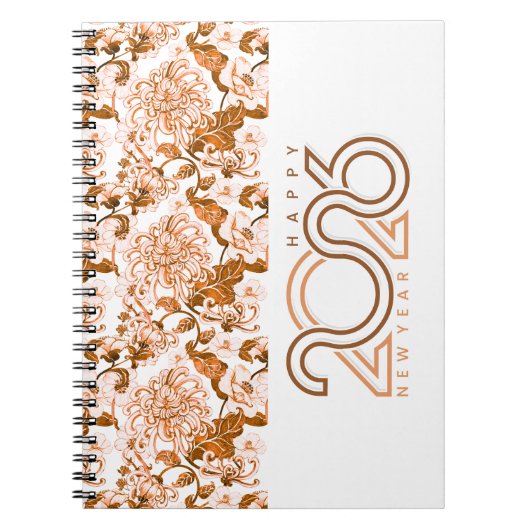 Saffron New Year Notitieboek (Voorkant)