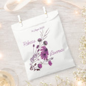 Saffron Sky Wildflowers - favour bags Bedankzakje (Geknipt)