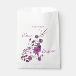 Saffron Sky Wildflowers - favour bags Bedankzakje
