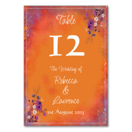 Saffron Sky Wildflowers Kaart