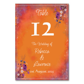 Saffron Sky Wildflowers Kaart