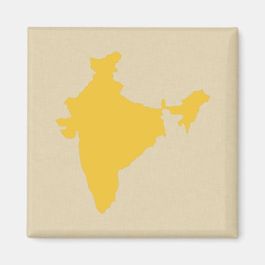 Saffron Spice Moods India Magneet (Voorkant)