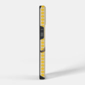 Saffron Spice Moods Stippen met Olifant iPhone Hoesje (Rechterkant)