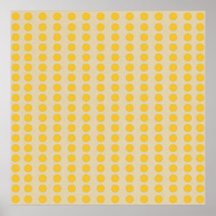 Saffron Spice Moods Stippen Poster