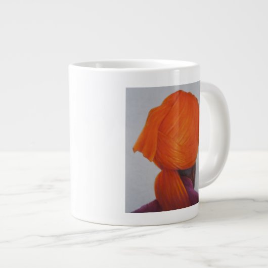 Saffron Tulband 2014 Grote Koffiekop (Voorkant rechts)