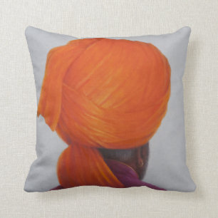 Saffron Turban 2014 Kussen
