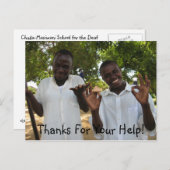 Safi Sana Briefkaart (Voorkant / Achterkant)