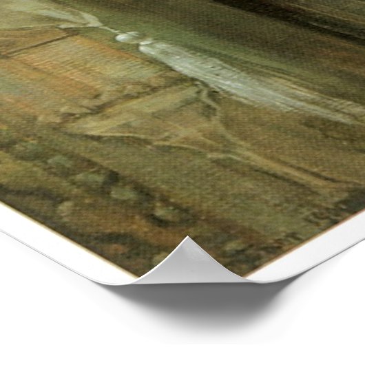 Safie, een van de drie Dames in Bagdad, 1900 Poster (Hoek)