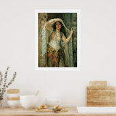 Safie, een van de drie Dames in Bagdad Poster (Keuken)