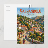 Safranbolu Turkije Briefkaart (Voorkant / Achterkant)