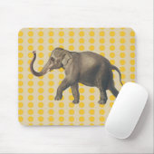 Safron Spice Moods Stippen met olifant Muismat (Met muis)