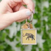 Safron Spice Moods Stippen met olifant Sleutelhanger (Hand)