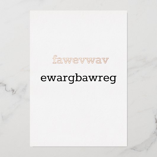 safves folie uitnodiging (Voorkant)