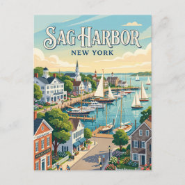 Sag Harbor, New York Briefkaart