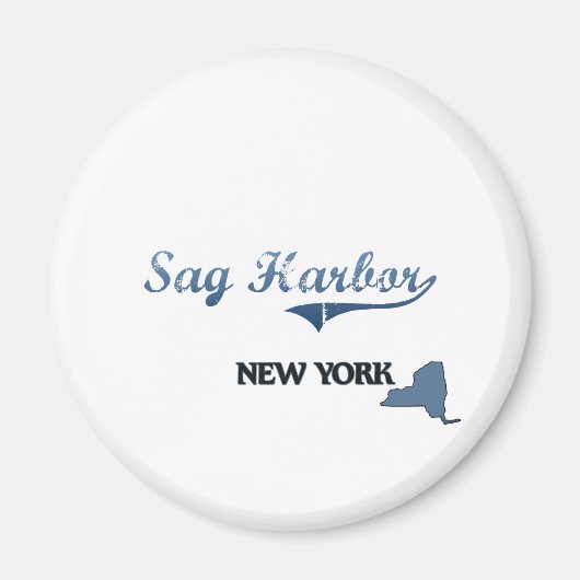 Sag Harbor New York City Classic Magneet (Voorkant)