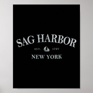 Sag Harbor New York _ Sag Harbor Ny Zeilboot Poster