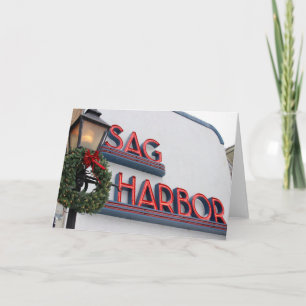 Sag Harbour Cinema Holiday Card Kaart