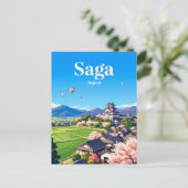 Saga Japan Briefkaart (Staand voorkant)