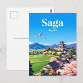 Saga Japan Briefkaart (Voorkant / Achterkant)