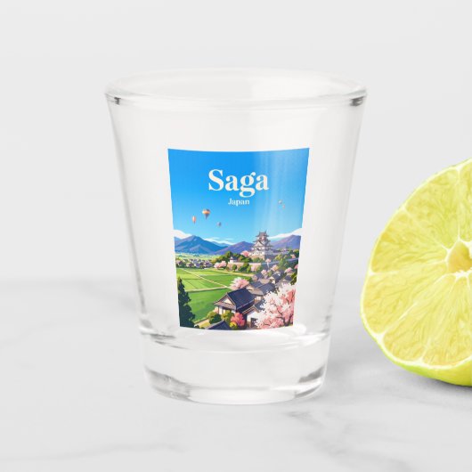 Saga Japan Shot Glas (Voorkant)