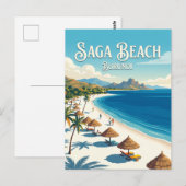 Saga Strand Burundi Briefkaart (Voorkant / Achterkant)