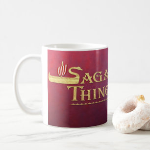 Saga Thing Logo Koffiemok