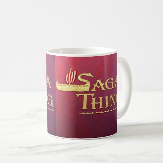 Saga Thing Logo Koffiemok (Voorkant rechts)