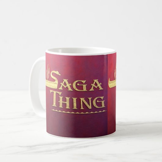Saga Thing Logo Koffiemok (Voorkant links)