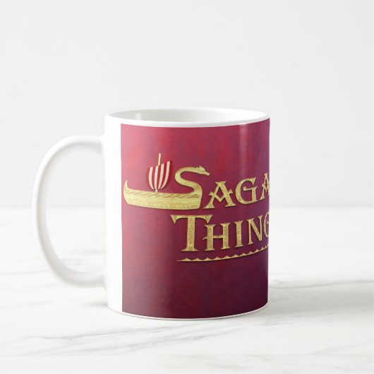 Saga Thing Logo Koffiemok (Links)
