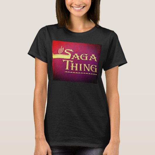 Saga Thing Logo T-shirt (Voorkant)