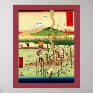 Sagami River ~ Vintage Japanese Poster