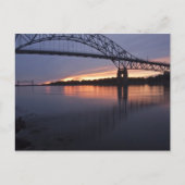 Sagamor Bridge over Kaapskabelkanaal, 2 Briefkaart (Voorkant)