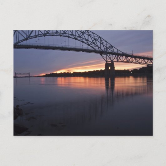 Sagamor Bridge over Kaapskabelkanaal, 2 Briefkaart (Voorkant)