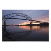 Sagamor Bridge over Kaapskabelkanaal, 2 Foto Afdruk (Voorkant)